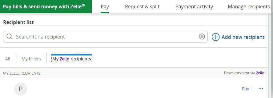 How to pay and send with Zelle on Chase bank