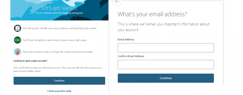 capital one opening a checking account