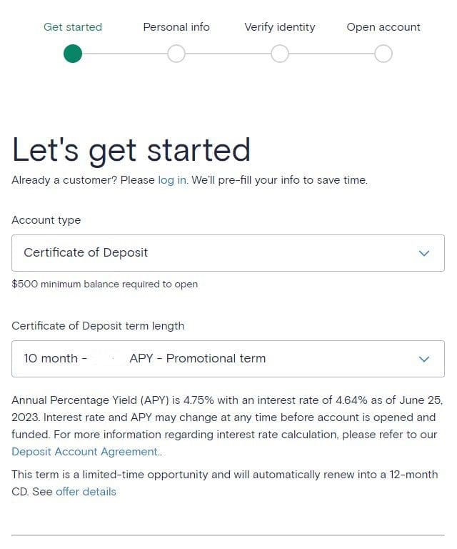 Marcus choose CD term