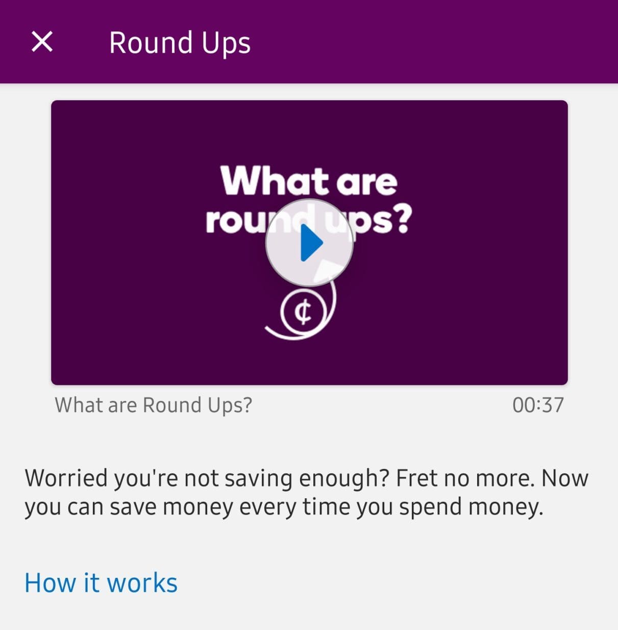 Ally round up feature