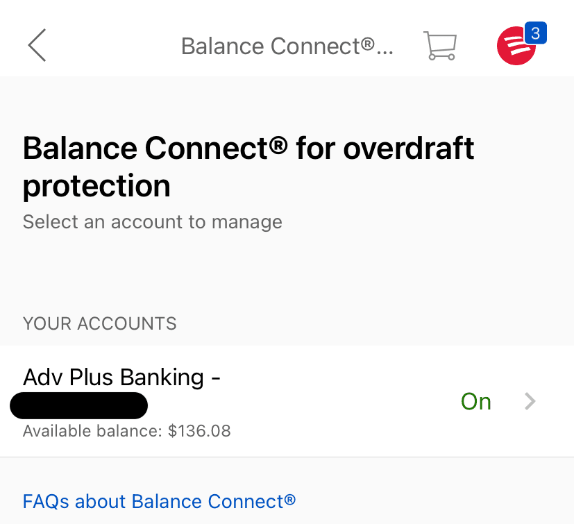 BofA Overdraft protection