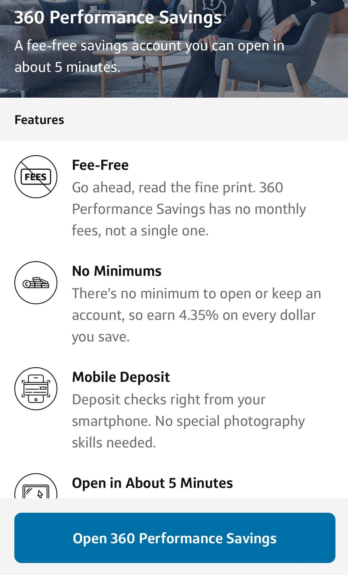 Capital One savings account