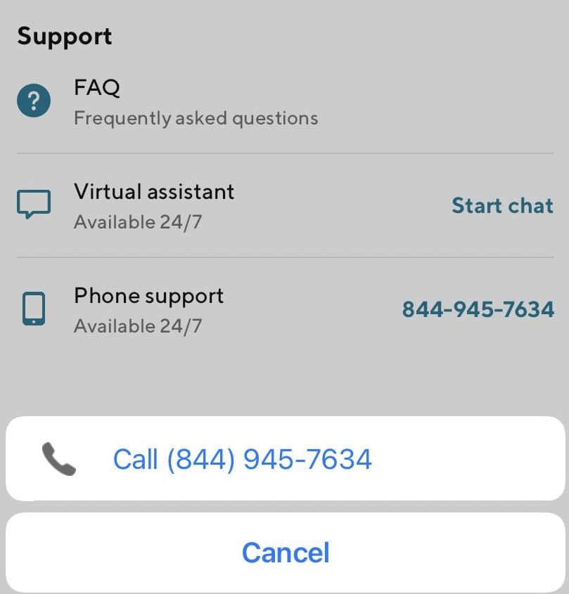 SoFi support options