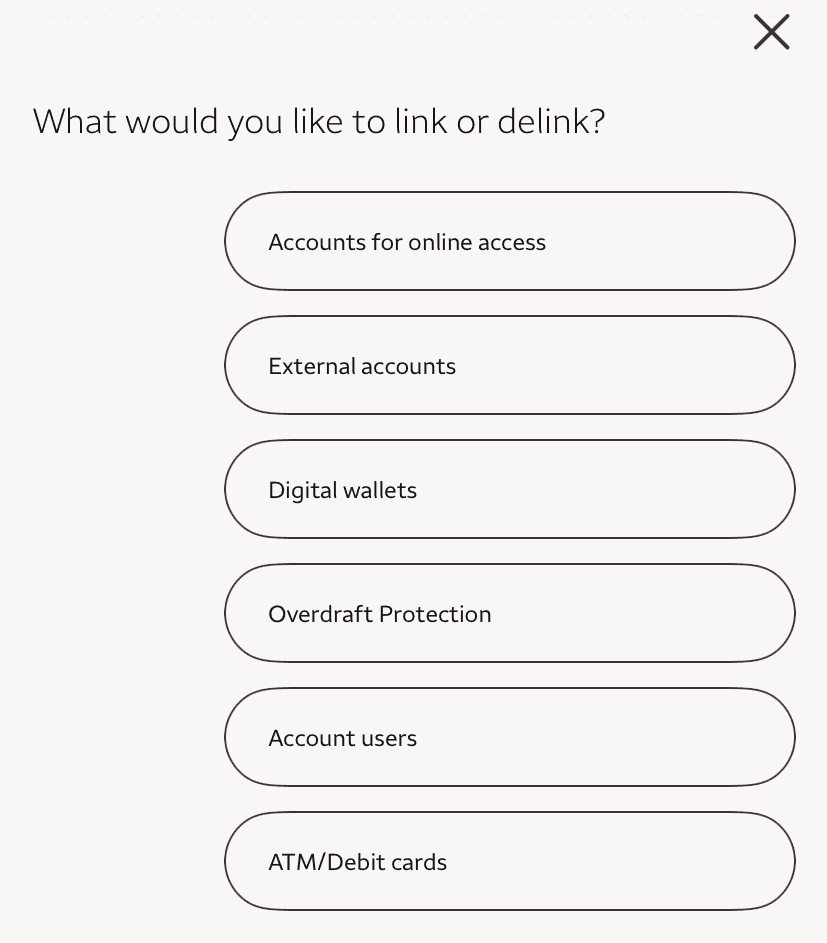 Wells Fargo Link accounts